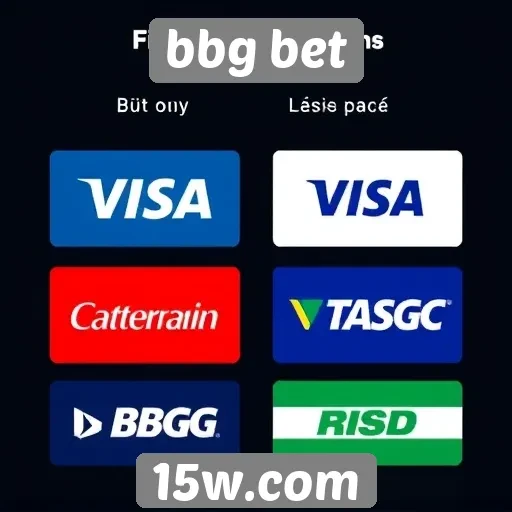 Métodos de pagamento aceitos no site BBG Bet